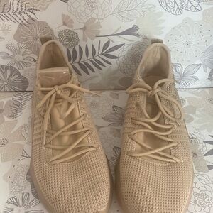 Madden Girl Shimmer Lace-Up Sneakers